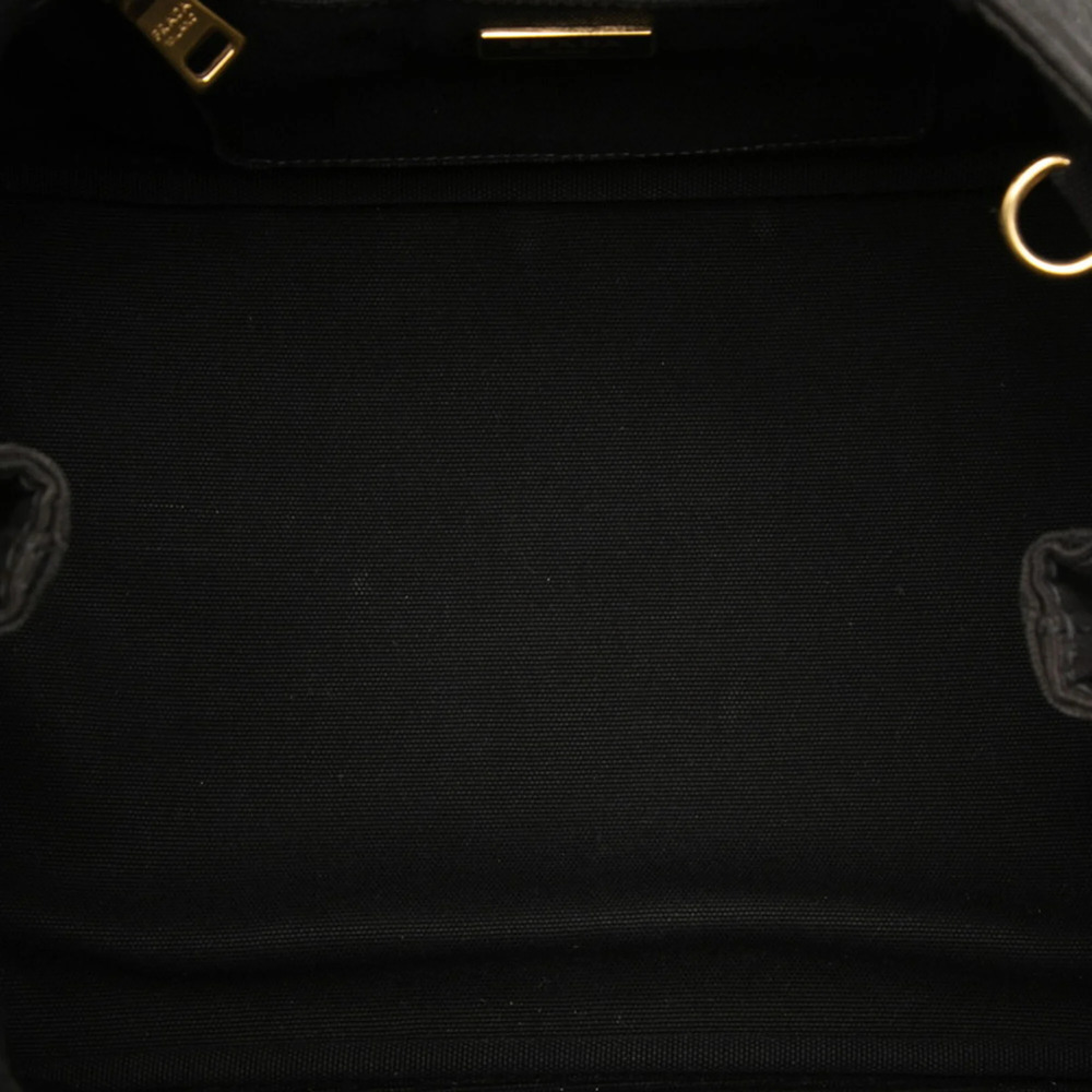 PRADA Black Canvas Shoulder Bag - Picture 4 of 6